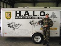HALO jumping