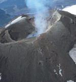 Volcano bungee jumping