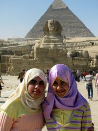 Girls at Sphinx, Cairo, Egypt, boldlygosolo blog