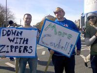 Rally to Restore Sanity, solo travel