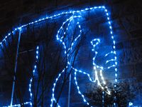 Blue elephant over-exposed, boldlygosolo